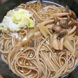 しめじ蕎麦